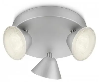 Zdjęcie produktu dla Philips myLiving Oświetlenie punktowe 532893116, Powierzchniowe spot oświetlenie, Niewymienialne źródło światła, 3 szt., LED, 9 W, Biały