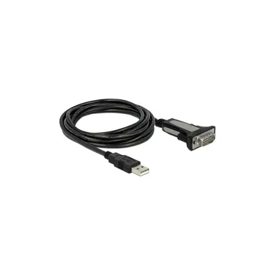 Image de DELOCK Adapter USB 2.0 Typ-A > 1 x Seriell RS-232 DB9 4m