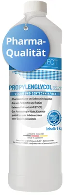 Produktbild von Nanoprotect Propylenglycol 99,7% | 1 kg | Pharmaqualität und Lebensmittelqualität E1520 | Propylenglykol | flüssig liquid
