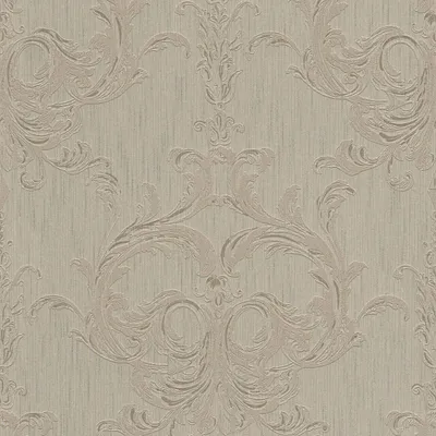 Image de Profhome 961963-GU Papier peint baroque mat brun beige 5,33 m2
