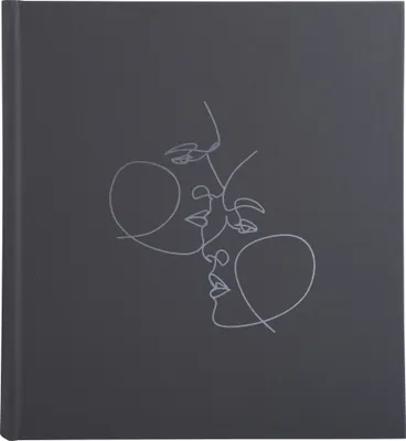 Produktbild von Exacompta Fotoalbum 60 Seiten schwarz 29x32cm, Art schwarz - Schwarz - 16078E