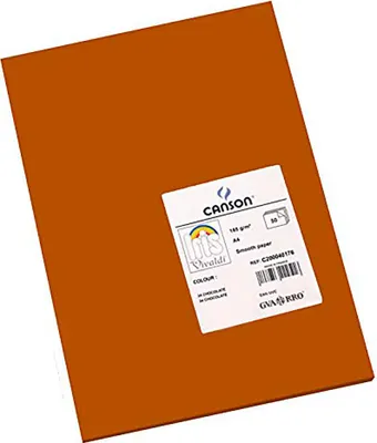 Produktbild von Canson Vivaldi A4 Chocolate 34 185 g Farbiges Papier