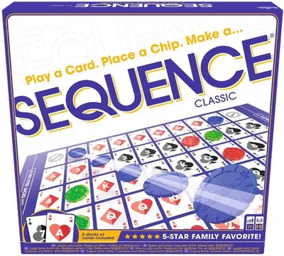 Immagine prodotto di Gioco da tavolo Sequence Gioco di strategia educativo per bambini e famiglie