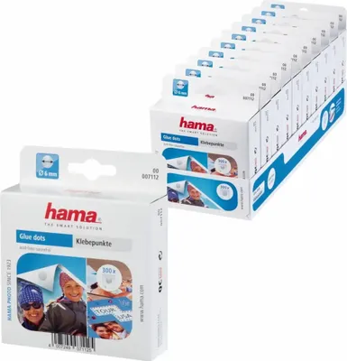 Obrázek produktu pro Hama lepící body, 6 mm, 300 ks, permanentní