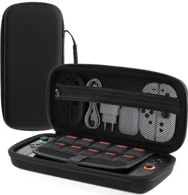 Produktbild von Dux Ducis Switch 2 Hülle mit Griff und Fächern Schwarz