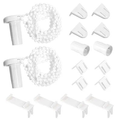 2er-Set Rolladenhalter, ohne Bohren, für Fenster, Doppelrollo-Zubehör