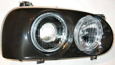 Produktbild von TYC Doppelscheinwerfer SET für VW Golf 3 alle Projektor Scheinwerfer Linse Twin