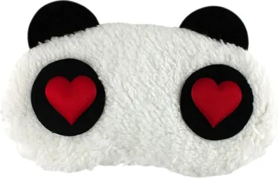 Obrázok produktu pre In Love Panda, mäkučká maska na spanie na cestovanie a relax