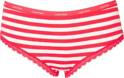 Produktbild von CALVIN KLEIN Damen-Culottes-Stretch-Baumwollhose mit sichtbarem Gummiband mit Logo und Baumwollzwickel, Artikel QP1504O, M, Cotone 95%,Elasthan 5%