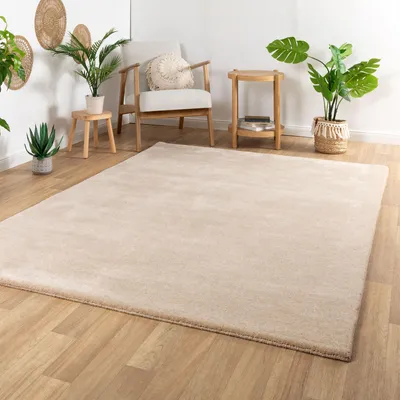 Produktbild von Steffensmeier Gabbeh Teppich Sali | 100 % Neuseeland Schurwolle | handloom | Wohnzimmer | super dicht | Beige, Größe 250x300 cm