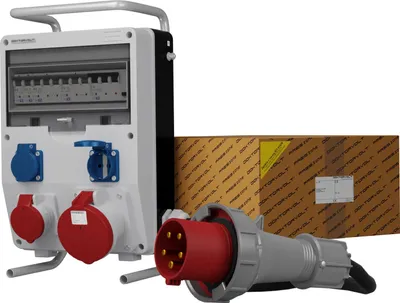 Produktbild von Stromverteiler TD-S/FI 1x63A 1x16A 2x230V SKHU Kabel Doktorvolt® 0304