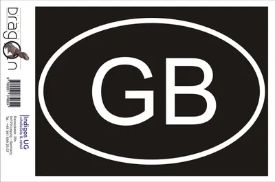 Produktbild von Aufkleber / Autoaufkleber - JDM / Die cut / Auto / OEM - Großbritannien GB - 160X110 mm weiß - Heckscheibe / Heckscheibenaufkleber
