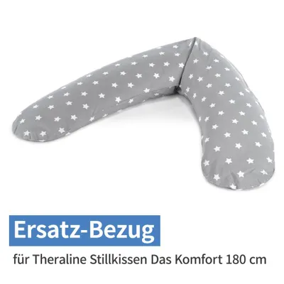 Produktbild von Theraline Ersatzbezug für Stillkissen Das Komfort 180