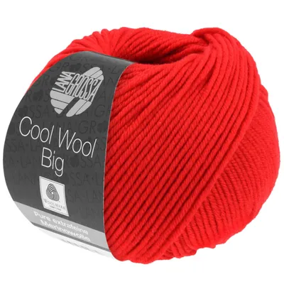 Produktbild von Lana Grossa - Cool Wool Big 0923 leuchtendrot