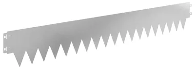 Produktbild von vidaXL Raseneinfassung 50 pcs 103 x 15 cm Metall Silber