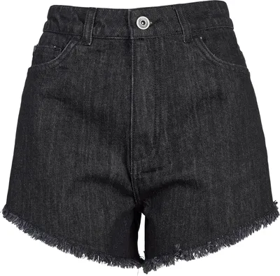 Produktbild von Urban Classics Ladies - Denim Hotpants black washed - XL