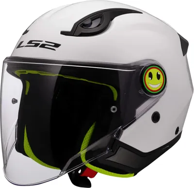 Produktbild von LS2 OF622 Funny II Solid Kinderhelm Weiss S