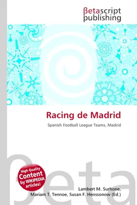 Produktbild von Racing de Madrid