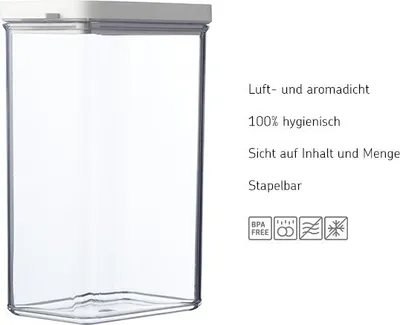 Produktbild von Mepal - Frühstücks-Kühlschrankbehälter Omnia - 500+1200 ml - Nordic sage