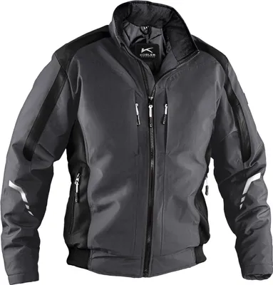 Image de KÜBLER Herren Arbeitsjacke 1367 grau Größe S