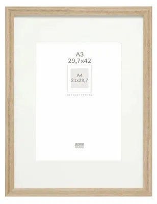 Produktbild von Deknudt S66KH1 P1 DIN A3 29,7x42 Holz eichefraben mit Pptt.