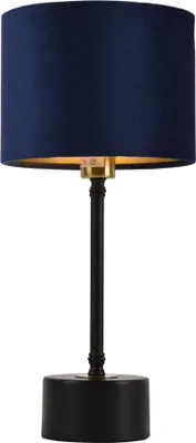 Immagine prodotto di Lampada da tavolo 'Deventer' blu 1xE14 lampada da tavolo lampada da comodino [lux.pro]