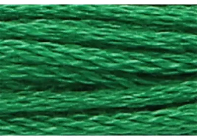 Image de Fil à tricoter Anchor Sticktwist, 8 mètres, vert foncé, en coton, couleur 229, 6 brins