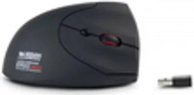 Zdjęcie produktu dla Urban Factory EMR20UF-N, Po prawej stronie, Projekt pionowy, Optyczny, RF Wireless, 1600 DPI, Czarny
