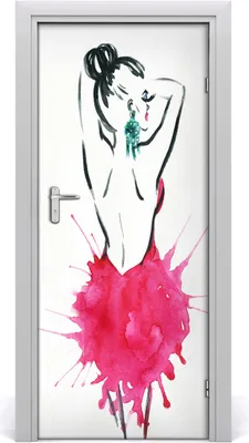 Produktbild von Tulup Türaufkleber 85x205 cm Dekorative Aufkleber Selbstklebend Wasserdichte Tapete Abnehmbar Schlafzimmer Wohnzimmer Wohnkultur - Modeillustration