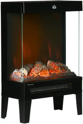 Obrázok produktu pre Elektrické kúrenie 1000 W/2000 W, čierne, úsporné