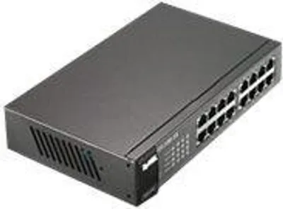 Image de ZyXEL GS1100-16 - Non administré - Gigabit Ethernet (10/100/1000) - Montage en rack - Montage mural