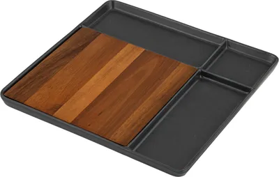 Produktbild von ladelle ESSENTIALS Servierbrett anthrazit 29,5cm