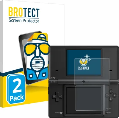 Produktbild von 2x BROTECT Schutzfolie für Nintendo DSi Displayschutz Displayschutzfolie Folie Matt Entspiegelungsfolie