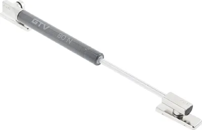 Produktbild von Gasdruckfeder ø15mm Gasfeder 50N-150N Klappenträger Klappenhalter Metall Dämpfer Anthrazit 50N