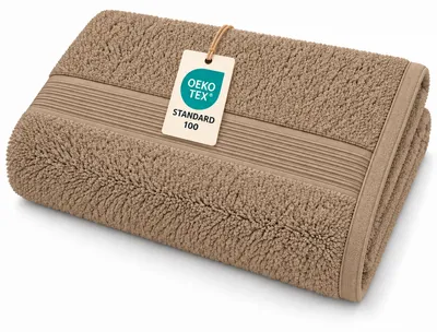Immagine prodotto di Asciugamano da sauna in spugna, 500 g/m², 80 x 200 cm, color sabbia