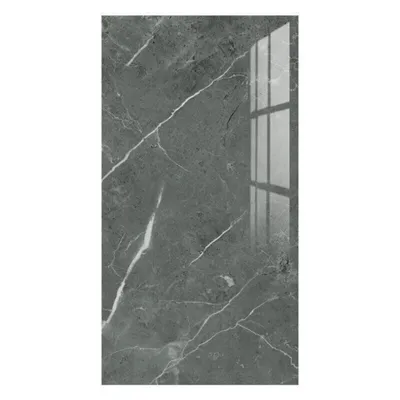 Produktbild von Fliesenaufkleber Klebefliesen Selbstklebende Küche, 60 x 30 cm (10 St), Wasserdicht, Abnehmbare Fliesen Folie für Küchenrückwand, Bad, Schrank, Grau