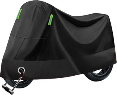 Image de Housse pour scooter - 295 × 110 × 140 cm - avec pare-brise - Imperméable, pour tous les scooters - Usage universel - Hydrofuge - Pour l'intérieur et l'extérieur - Tissu Oxford
