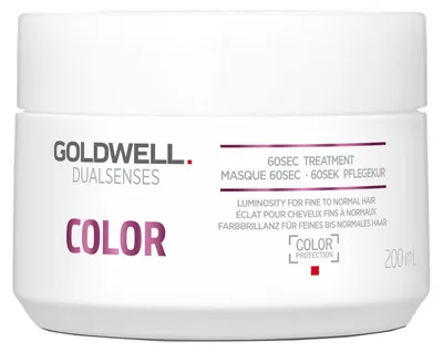 Immagine prodotto di Goldwell Dualsenses Color 60Sec Treatment 200ml - trattamento per capelli fini