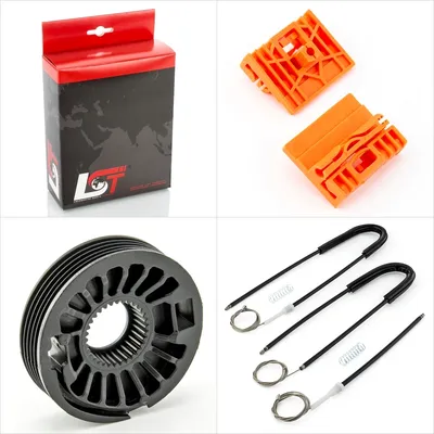 Produktbild von Fensterheber Reparatursatz Set vorne links oder rechts für AUDI A4 8E B6 B7