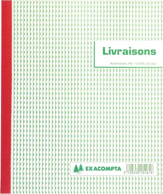 Obrázok produktu pre EXACOMPTA Formularbuch "Livraison", 210 x 180 mm