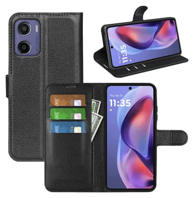 Produktbild von Handy Tasche Motorola Moto E15 / Moto G05 Handyhülle Flip Cover Wallet Case Hülle Etui