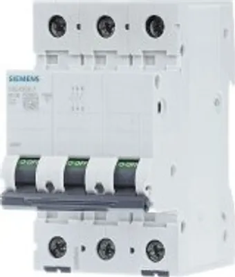 Produktbild von Siemens LS-SCHALTER 10KA 3POL C2, Miniatur-Leistungsschalter, IP20