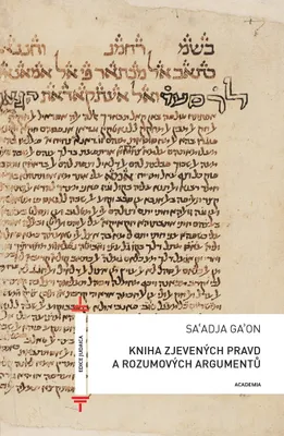 Productafbeelding van Kniha zjevených pravd a rozumových argumentů (Gaon Saadja)