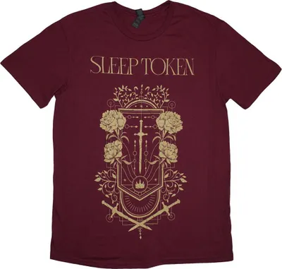 Produktbild von Sleep Token - "Damocles" T-Shirt für Herren/Damen Uni RO14333 (M) (Bordeauxrot)