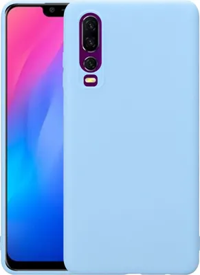 Obrázek produktu pro Obal na mobilní telefon Huawei P30 6" Ultra Slim Bumper ochranné pouzdro z TPU Extra Thin Slim Blue