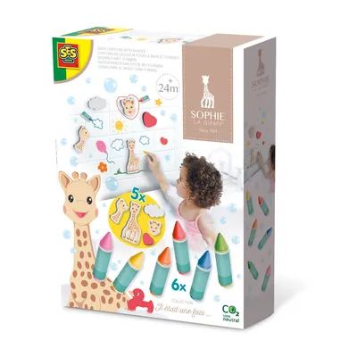 Produktbild von SES Sophie La Girafe Badkrijt met Vormen