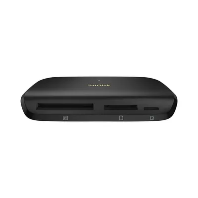Obrázek produktu pro SanDisk ImageMate PRO USB-C, CF, MicroSD (TransFlash), MicroSDHC, MicroSDXC, SD, SDHC, SDXC, Černá, 312 Mbit/s, USB 3.2 Gen 1 (3.1 Gen 1) Type-C, 123 mm, 57,9 mm