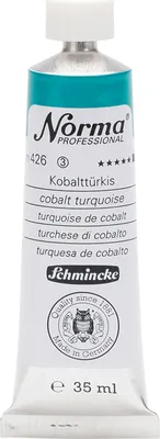 Schmincke 35ml Norma Professional Kobalttuerkis Öl 11 426 009