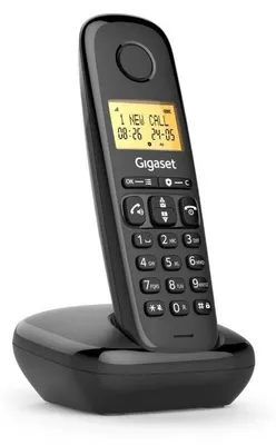 Obrázok produktu pre Gigaset Basic 100 Bezdrôtový pevný telefón, priehľadný, univerzálna veľkosť / zástrčka EU 220 V, priehľadný, univerzálna veľkosť