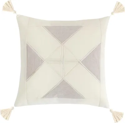 Obrázok produktu pre Dekoratívny vankúš PERU - 40x40 cm - Béžová